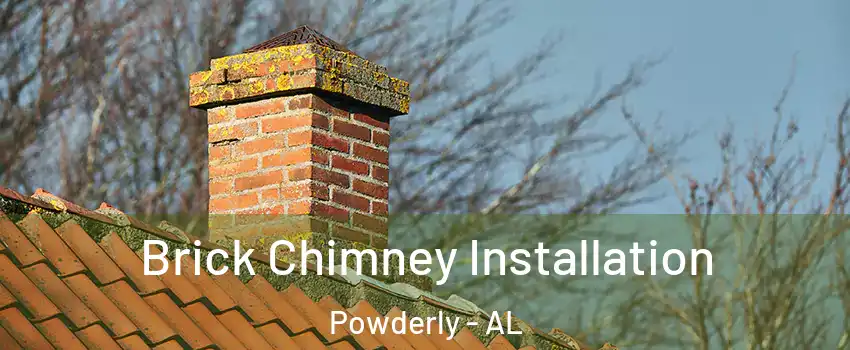 Brick Chimney Installation Powderly - AL