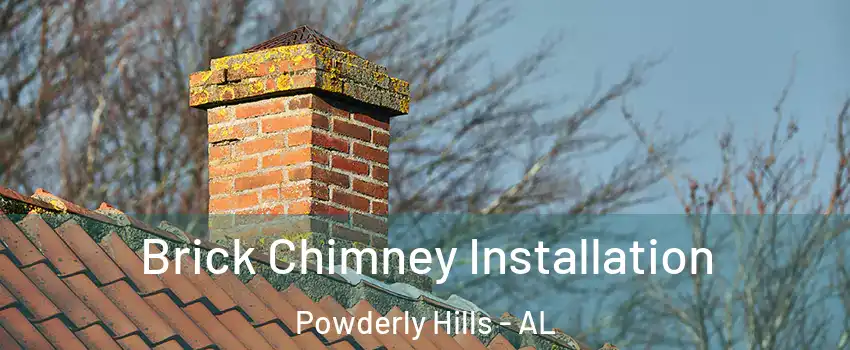 Brick Chimney Installation Powderly Hills - AL