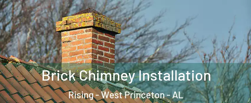 Brick Chimney Installation Rising - West Princeton - AL