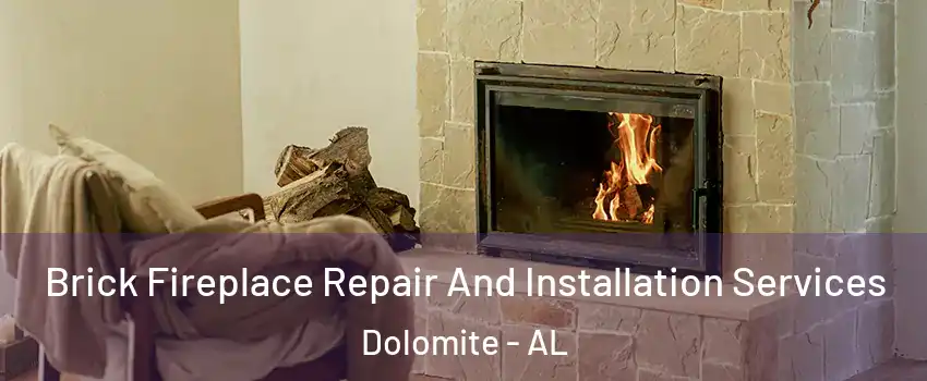Brick Fireplace Repair And Installation Services Dolomite - AL