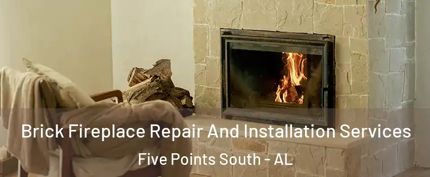 Brick Fireplace Repair And Installation Services Five Points South - AL