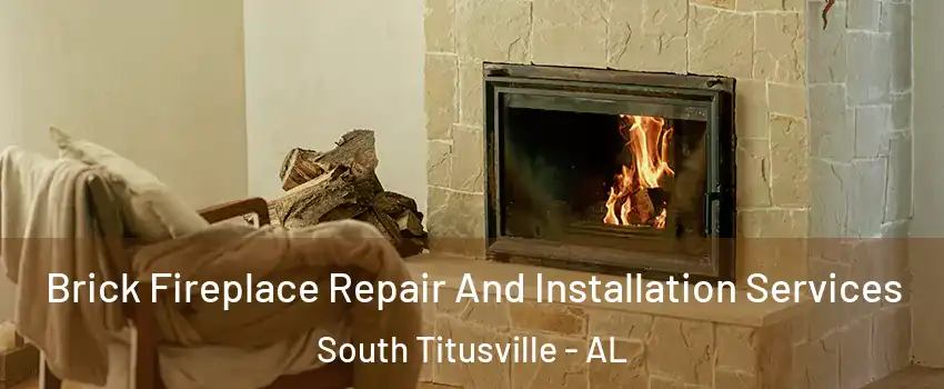 Brick Fireplace Repair And Installation Services South Titusville - AL