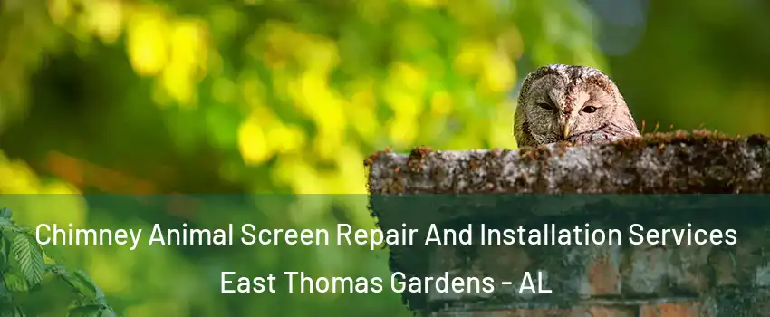 Chimney Animal Screen Repair And Installation Services East Thomas Gardens - AL