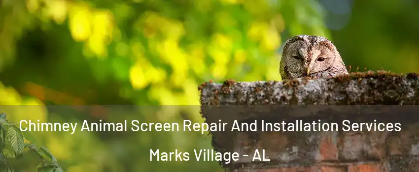 Chimney Animal Screen Repair And Installation Services Marks Village - AL