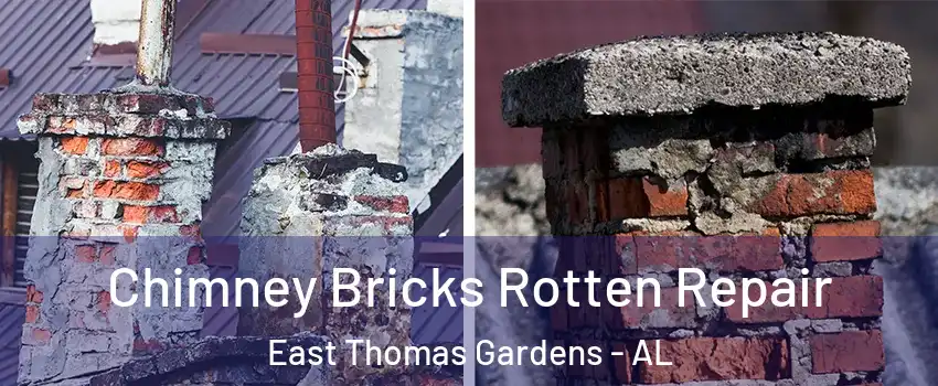 Chimney Bricks Rotten Repair East Thomas Gardens - AL