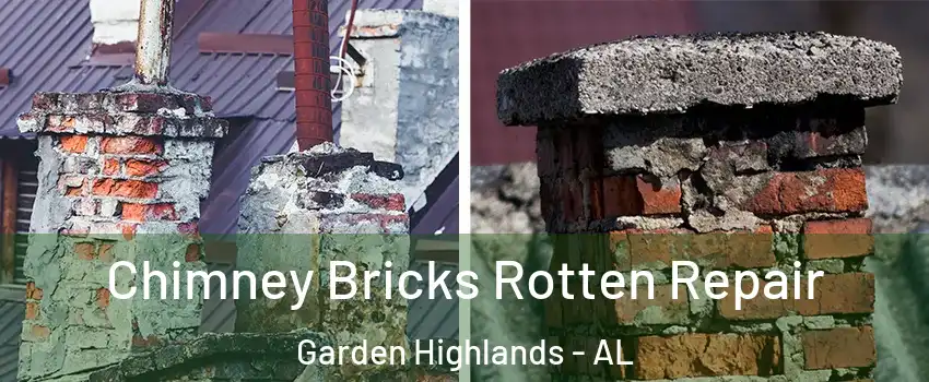 Chimney Bricks Rotten Repair Garden Highlands - AL