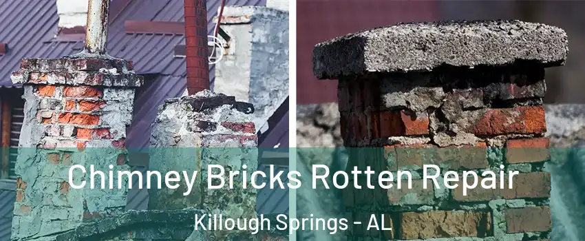 Chimney Bricks Rotten Repair Killough Springs - AL