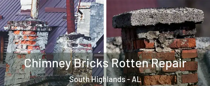 Chimney Bricks Rotten Repair South Highlands - AL