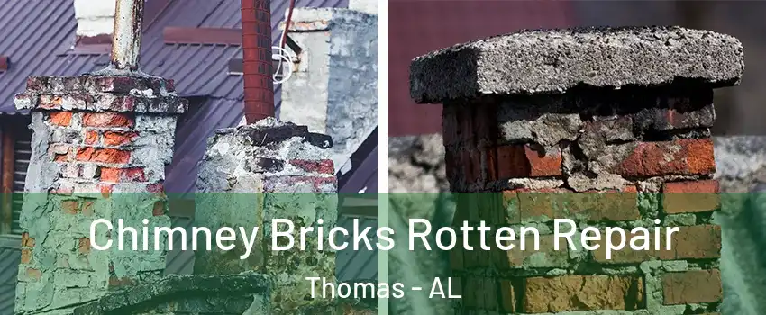Chimney Bricks Rotten Repair Thomas - AL