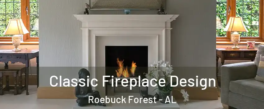 Classic Fireplace Design Roebuck Forest - AL