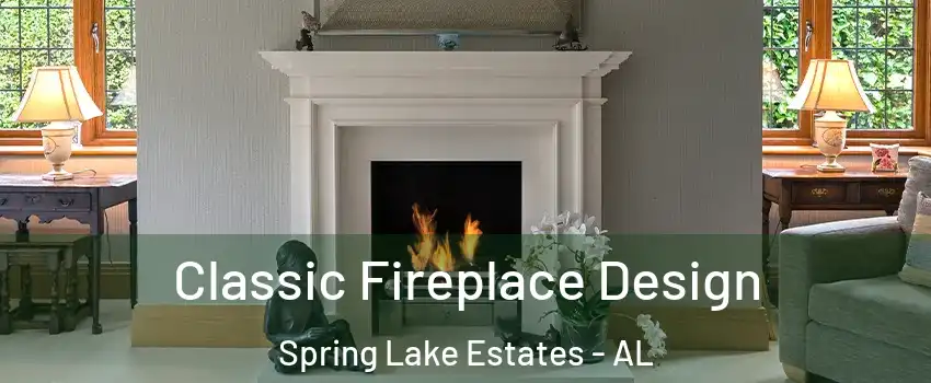 Classic Fireplace Design Spring Lake Estates - AL