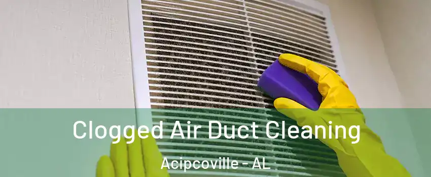 Clogged Air Duct Cleaning Acipcoville - AL