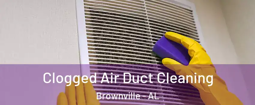 Clogged Air Duct Cleaning Brownville - AL