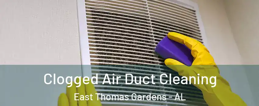 Clogged Air Duct Cleaning East Thomas Gardens - AL