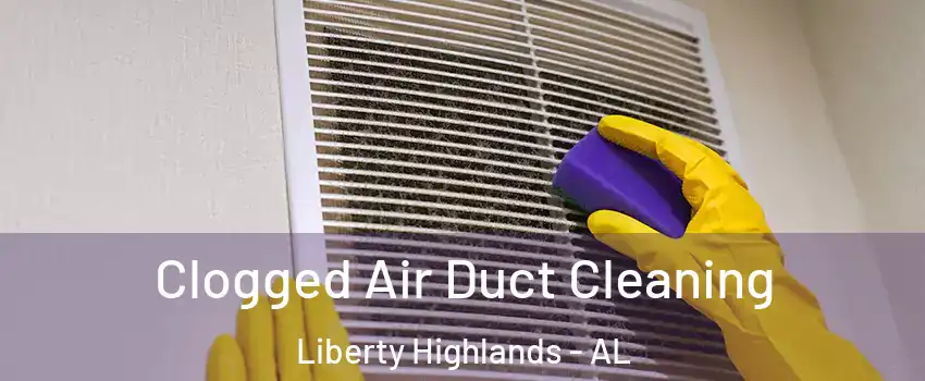 Clogged Air Duct Cleaning Liberty Highlands - AL