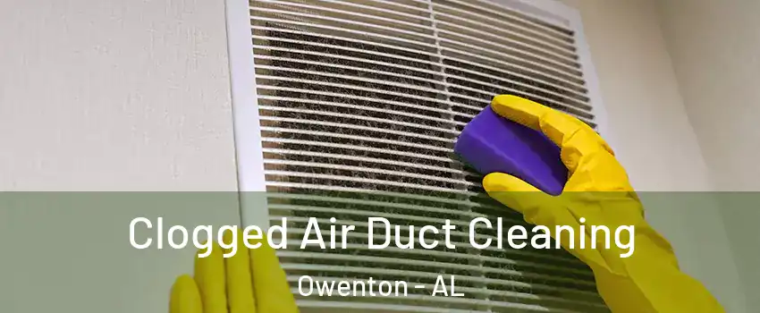 Clogged Air Duct Cleaning Owenton - AL