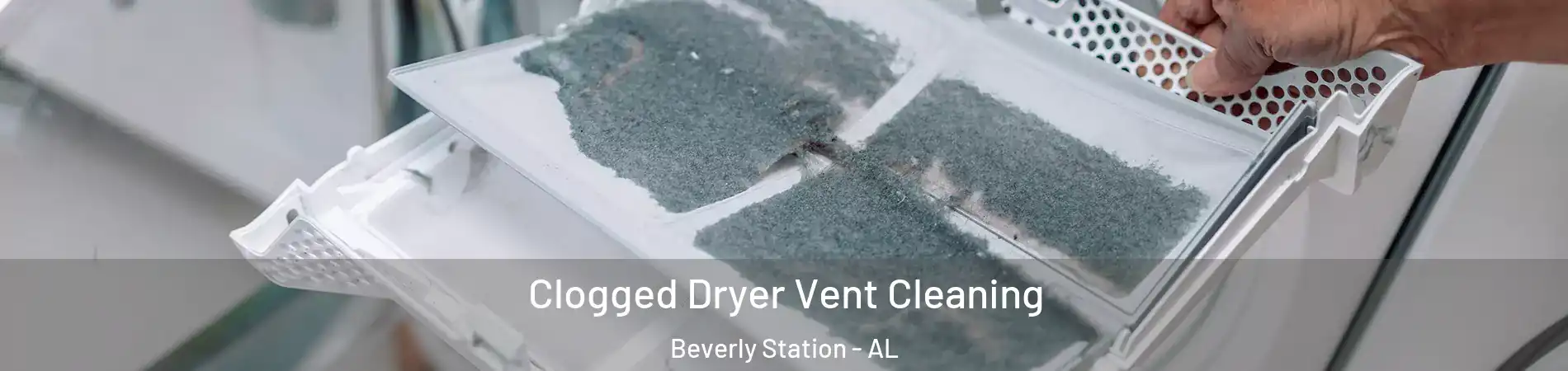 Clogged Dryer Vent Cleaning Beverly Station - AL