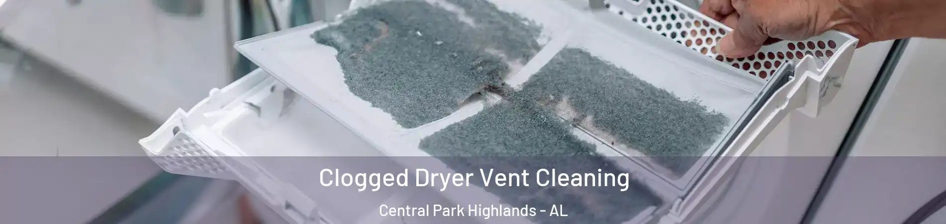 Clogged Dryer Vent Cleaning Central Park Highlands - AL