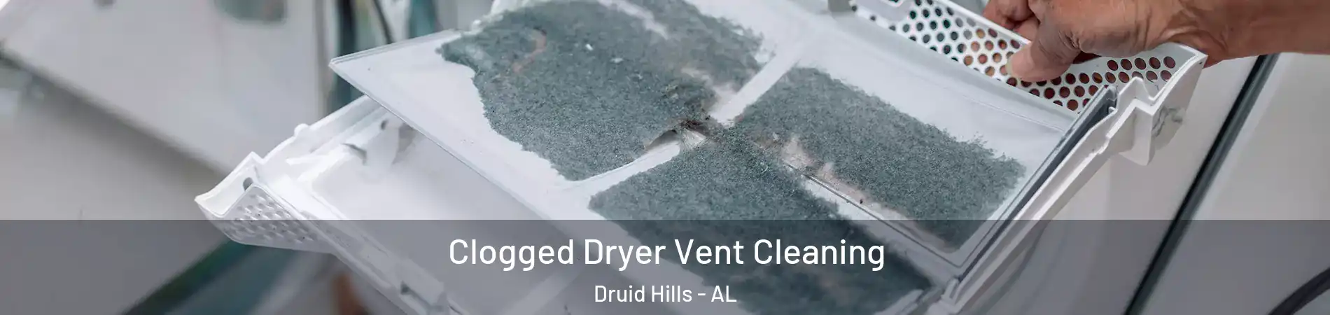 Clogged Dryer Vent Cleaning Druid Hills - AL