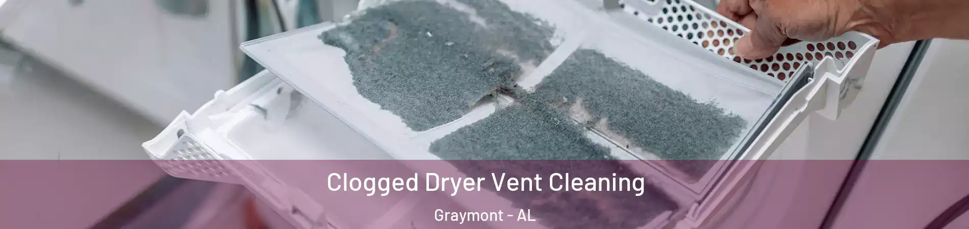 Clogged Dryer Vent Cleaning Graymont - AL