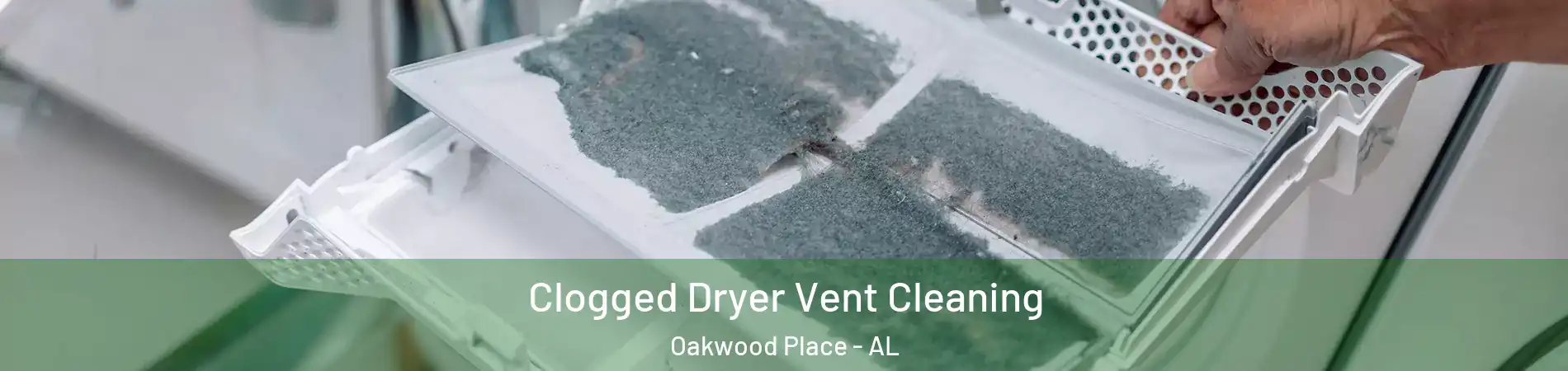 Clogged Dryer Vent Cleaning Oakwood Place - AL