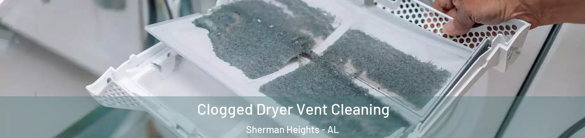 Clogged Dryer Vent Cleaning Sherman Heights - AL