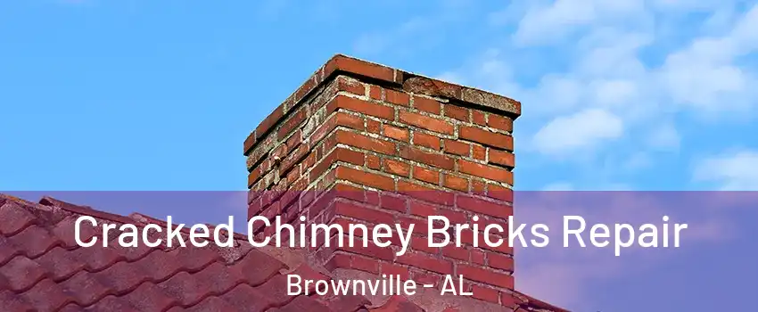 Cracked Chimney Bricks Repair Brownville - AL