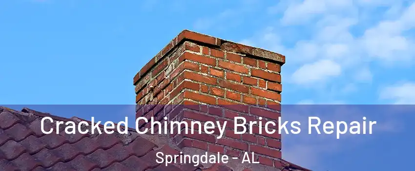 Cracked Chimney Bricks Repair Springdale - AL