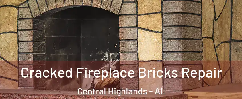 Cracked Fireplace Bricks Repair Central Highlands - AL