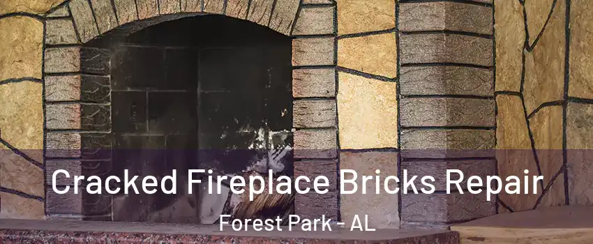 Cracked Fireplace Bricks Repair Forest Park - AL
