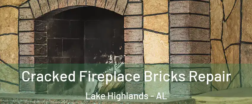 Cracked Fireplace Bricks Repair Lake Highlands - AL