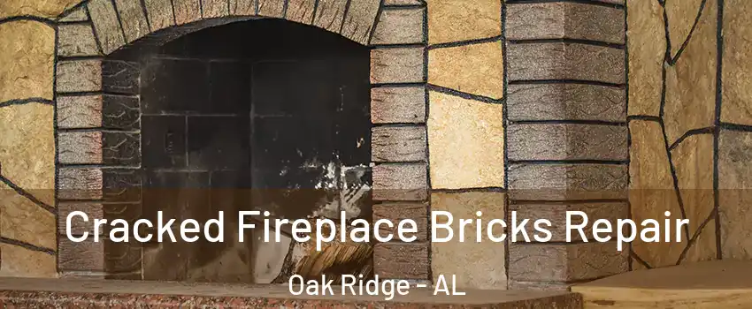 Cracked Fireplace Bricks Repair Oak Ridge - AL