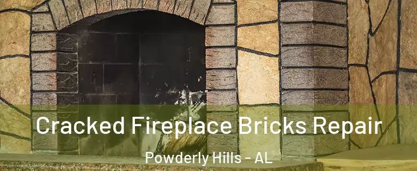 Cracked Fireplace Bricks Repair Powderly Hills - AL