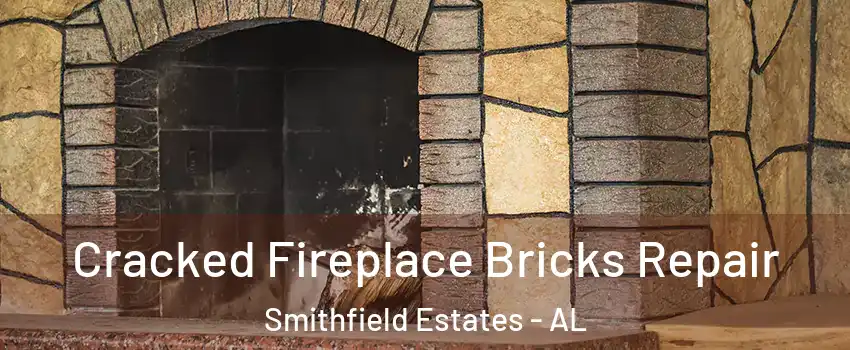 Cracked Fireplace Bricks Repair Smithfield Estates - AL