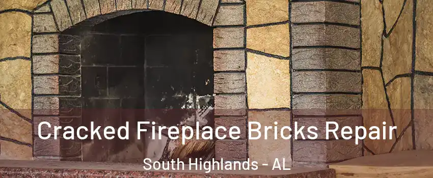 Cracked Fireplace Bricks Repair South Highlands - AL