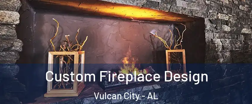 Custom Fireplace Design Vulcan City - AL