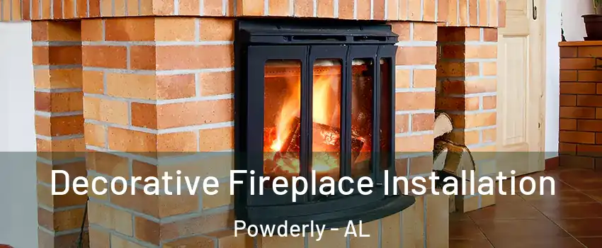 Decorative Fireplace Installation Powderly - AL