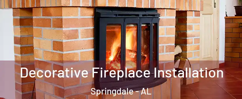 Decorative Fireplace Installation Springdale - AL