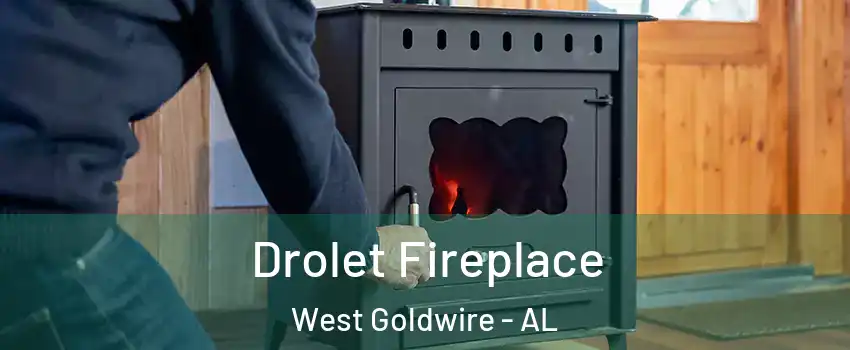 Drolet Fireplace West Goldwire - AL