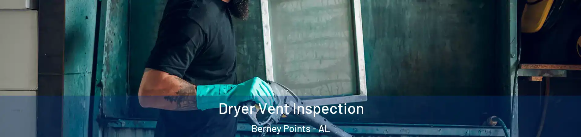Dryer Vent Inspection Berney Points - AL
