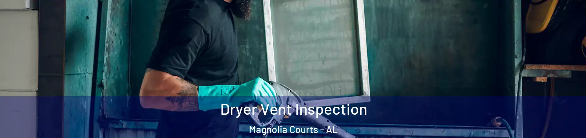 Dryer Vent Inspection Magnolia Courts - AL