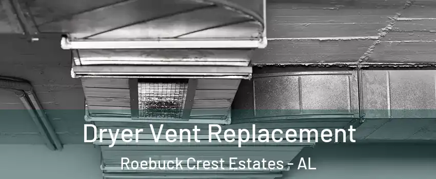 Dryer Vent Replacement Roebuck Crest Estates - AL