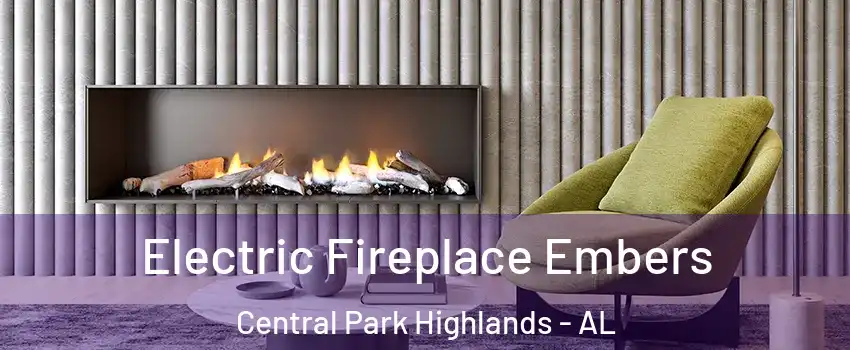 Electric Fireplace Embers Central Park Highlands - AL