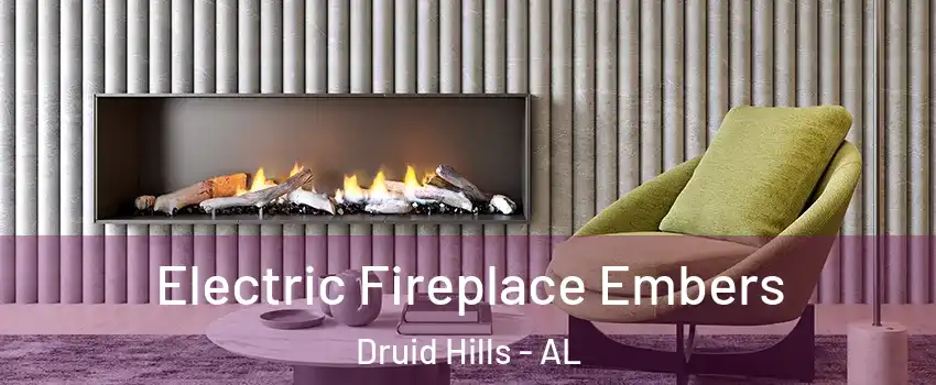 Electric Fireplace Embers Druid Hills - AL
