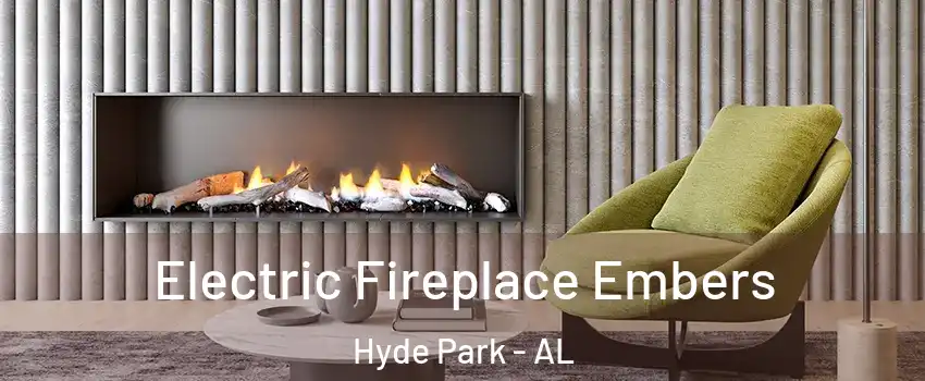 Electric Fireplace Embers Hyde Park - AL