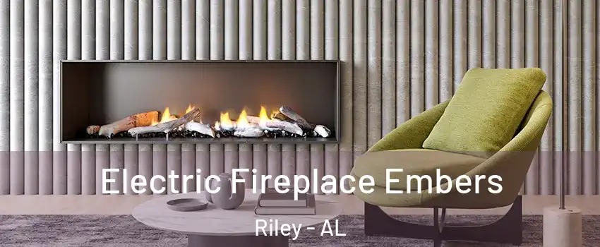 Electric Fireplace Embers Riley - AL