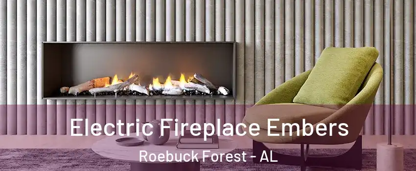Electric Fireplace Embers Roebuck Forest - AL
