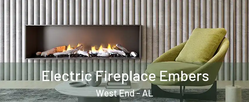 Electric Fireplace Embers West End - AL