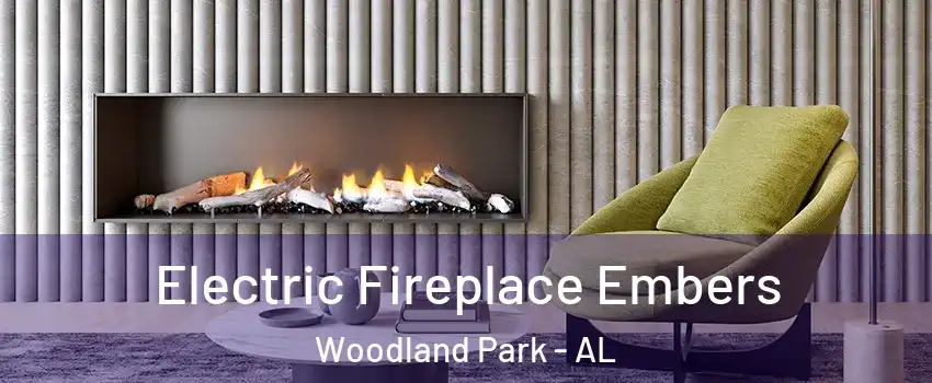 Electric Fireplace Embers Woodland Park - AL