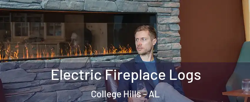 Electric Fireplace Logs College Hills - AL